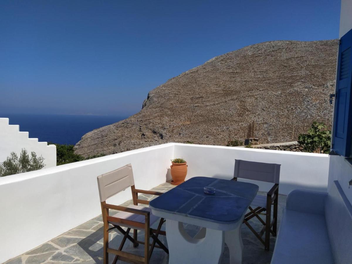 Cycladic Houses In Rural Surrounding Amorgos Exterior foto